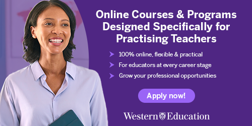 Advertisement for Western University